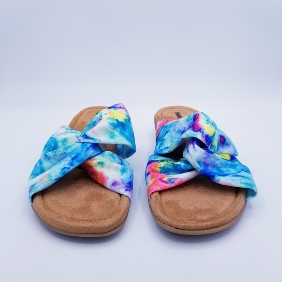 Minnetonka Tie Dye Sarong Sandals NWOT size 7 - Picture 6 of 10